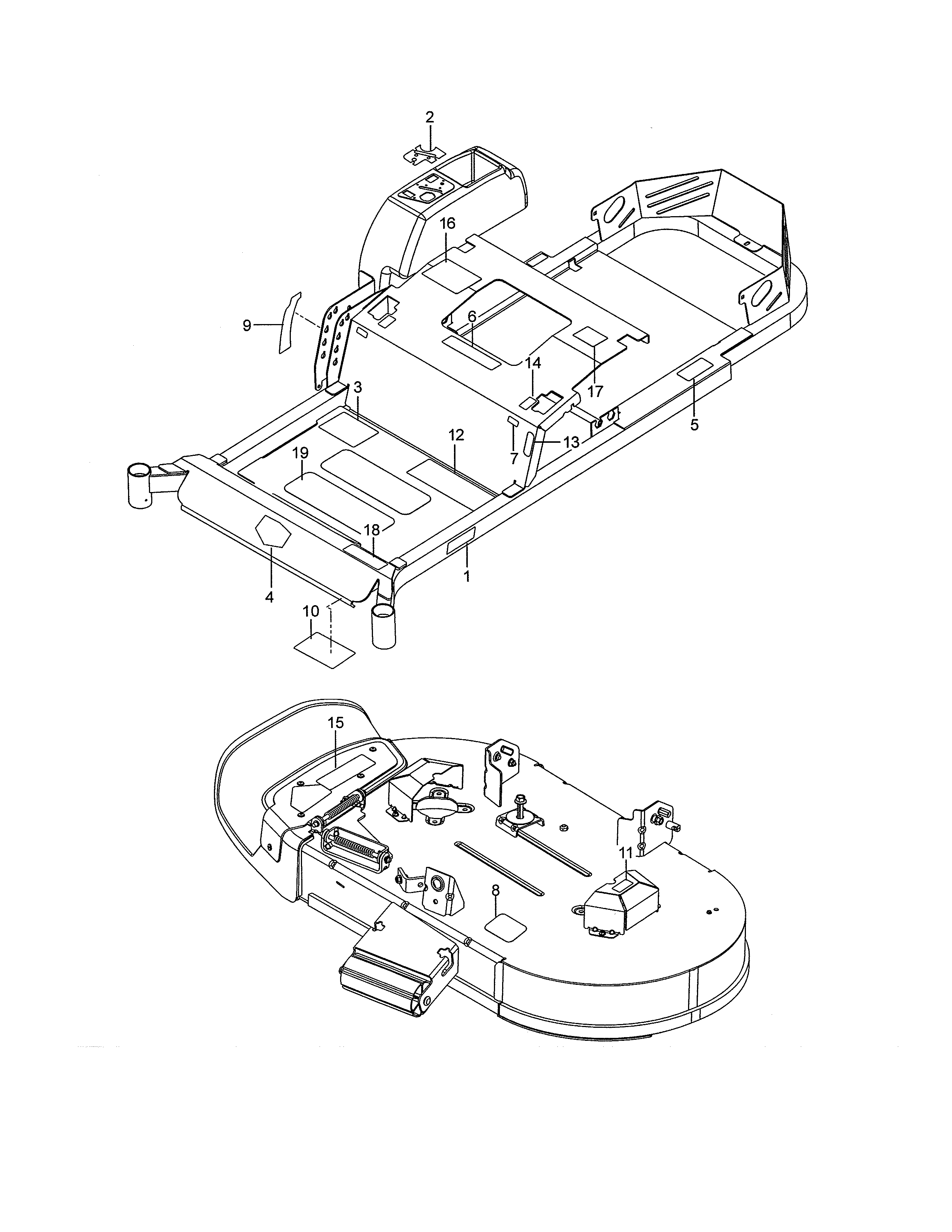 Decals Diagram and Parts List for 917277730  Craftsman Engine