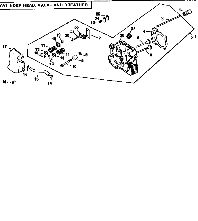 Engine Cv15s-41525 (71, 501) Diagram and Parts List for 917256590  Craftsman Lawn Tractor