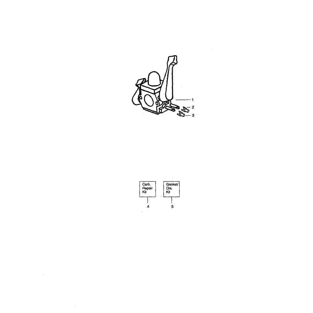 Carburetor 530071465 (C1q-W11) Diagram and Parts List for 358797550-BLOWER  Craftsman Leaf Blower / Vacuum