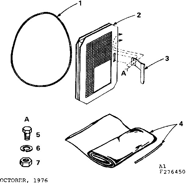 Optional Accessories Diagram and Parts List for 917276450  Craftsman Lawn Tractor