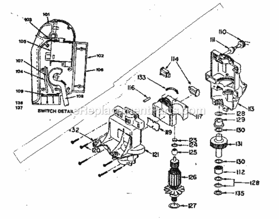 Page A Diagram and Parts List for 502193-1  Craftsman Lawn Mower