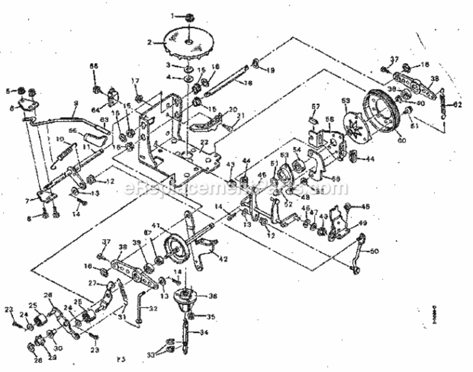 Page G Diagram and Parts List for 502254151  Craftsman Lawn Tractor