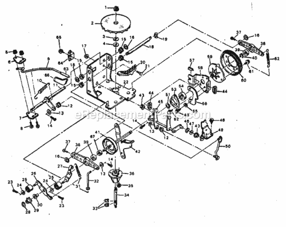 Page G Diagram and Parts List for 502254152  Craftsman Lawn Tractor