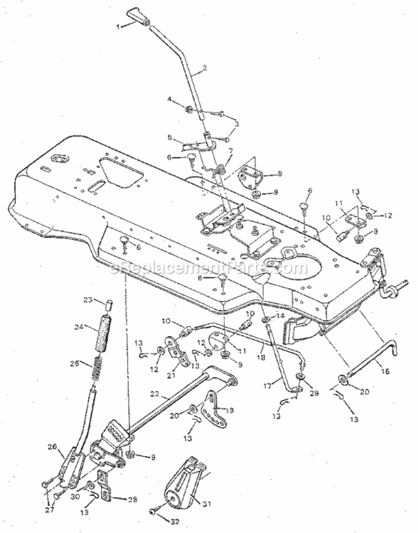 Page D Diagram and Parts List for 502254980  Craftsman Lawn Tractor
