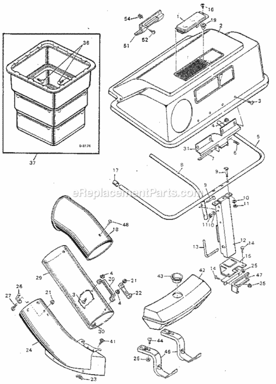 Page G Diagram and Parts List for 502255090  Craftsman Lawn Tractor