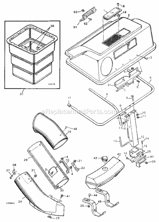 Page G Diagram and Parts List for 502255091  Craftsman Lawn Tractor
