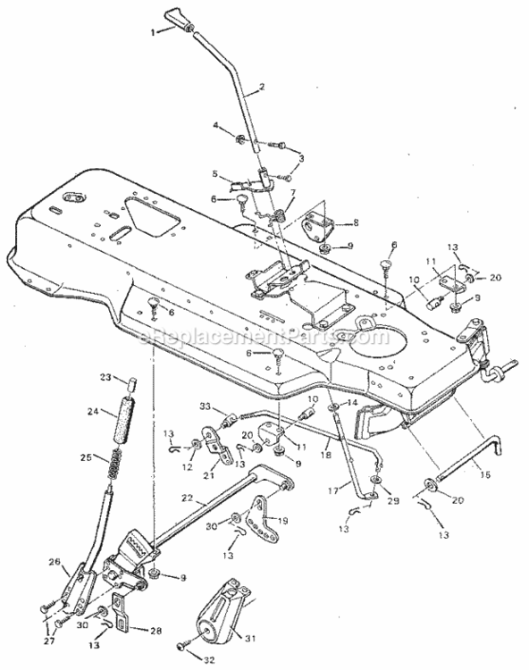 Page D Diagram and Parts List for 502255180  Craftsman Lawn Tractor