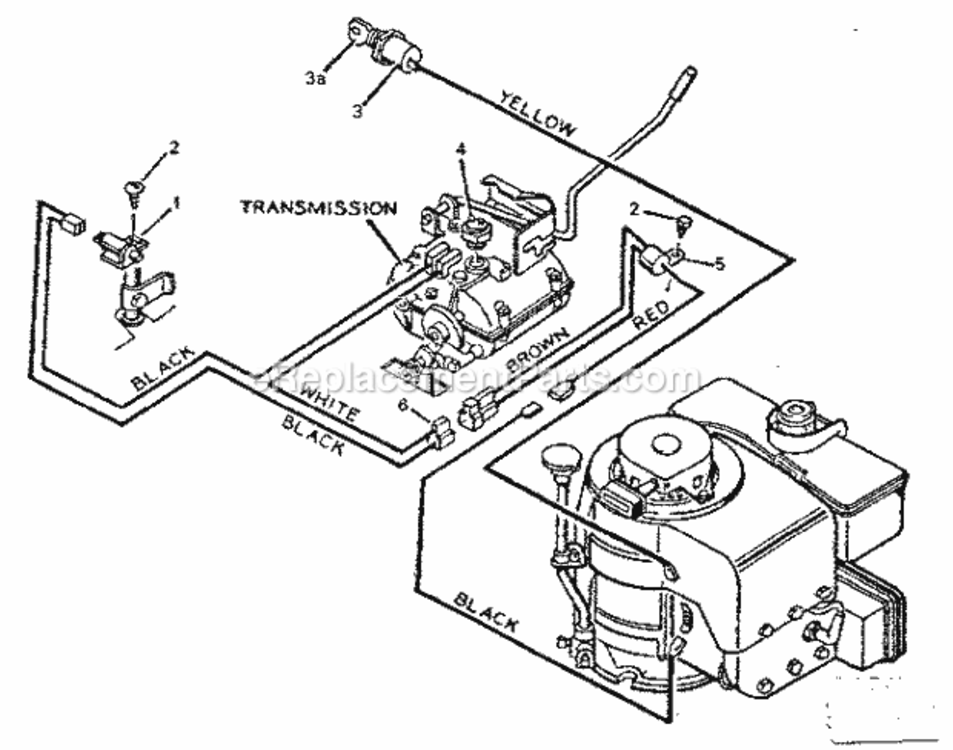Page A Diagram and Parts List for 502255620  Craftsman Lawn Tractor