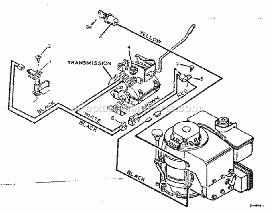 Page A Diagram and Parts List for 502255621  Craftsman Lawn Tractor