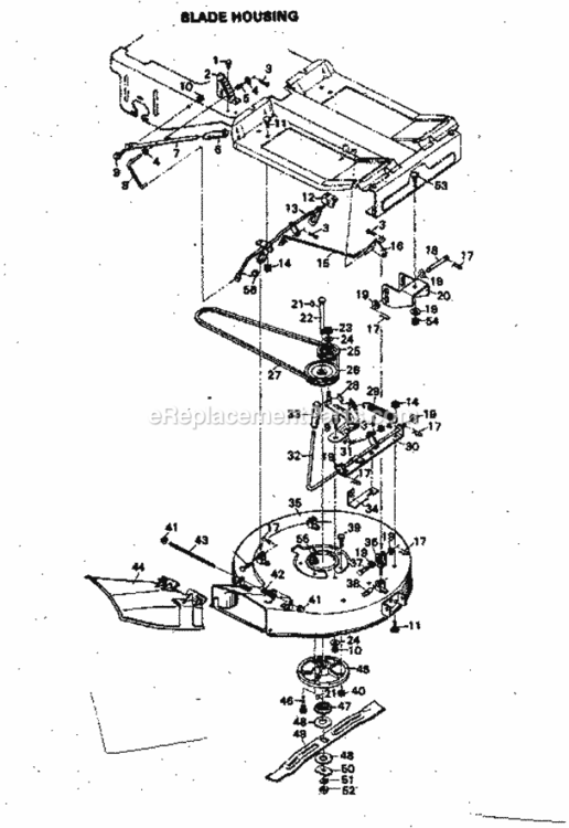 Page D Diagram and Parts List for 502256030  Craftsman Lawn Tractor