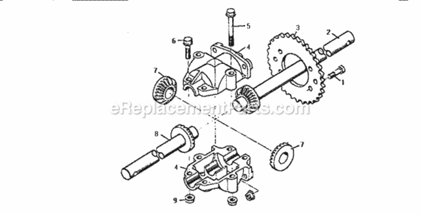 Page E Diagram and Parts List for 502256062  Craftsman Lawn Tractor