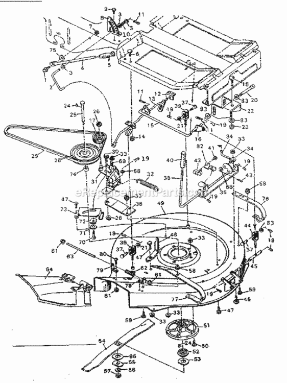 Page D Diagram and Parts List for 502256117A  Craftsman Lawn Tractor