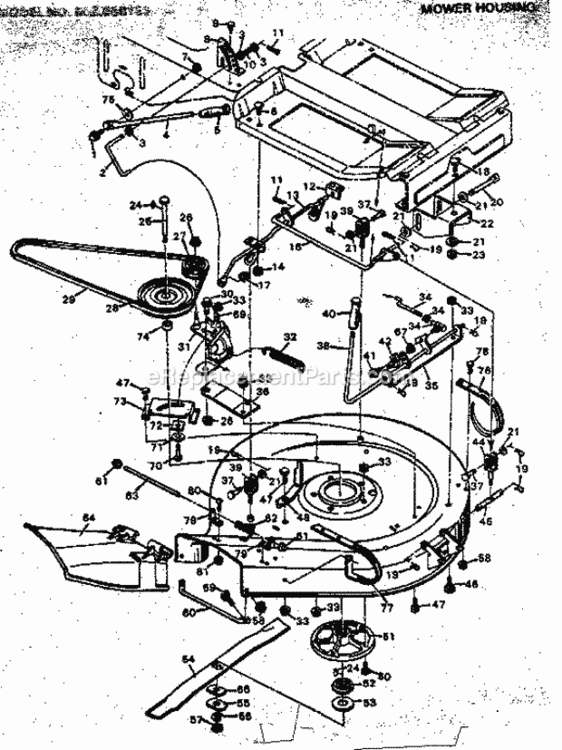Page D Diagram and Parts List for 502256133  Craftsman Lawn Tractor
