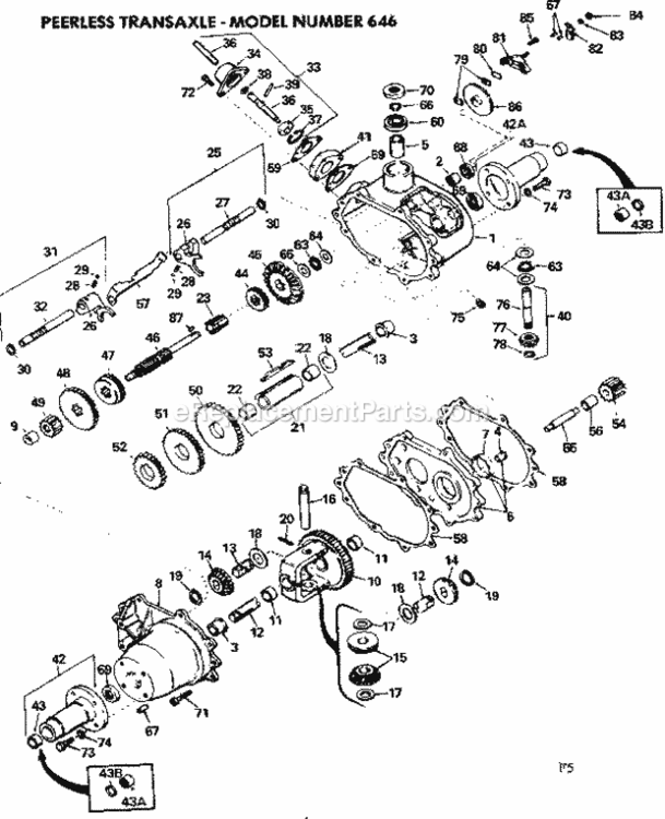 Page F Diagram and Parts List for 50225800  Craftsman Lawn Tractor