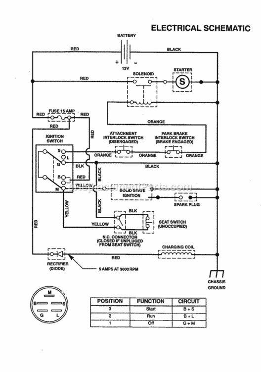 Page G Diagram and Parts List for 502270111  Craftsman Lawn Tractor