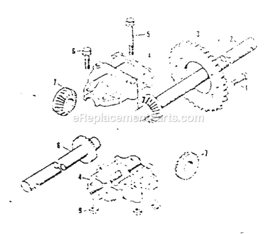 Page G Diagram and Parts List for 50281373  Craftsman Lawn Tractor