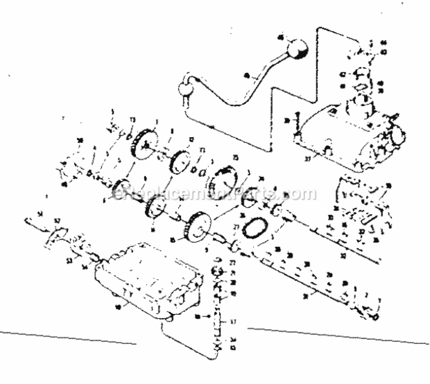 Page E Diagram and Parts List for 50281390  Craftsman Lawn Tractor