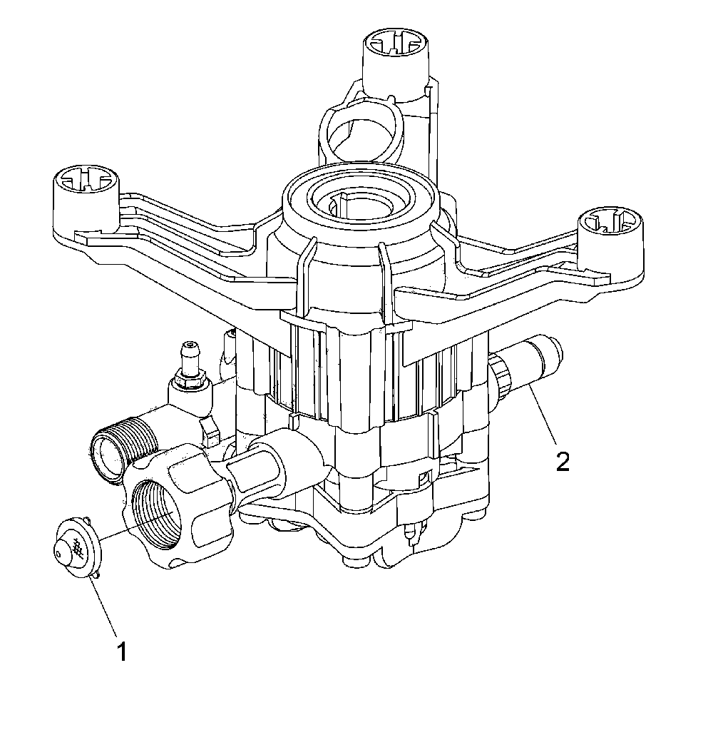 Pump Diagram and Parts List for CMXGWAS021020  Craftsman Pressure Washer