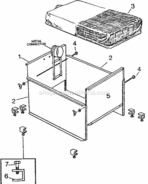 Page C Diagram and Parts List for 52126470  Craftsman Leaf Blower / Vacuum