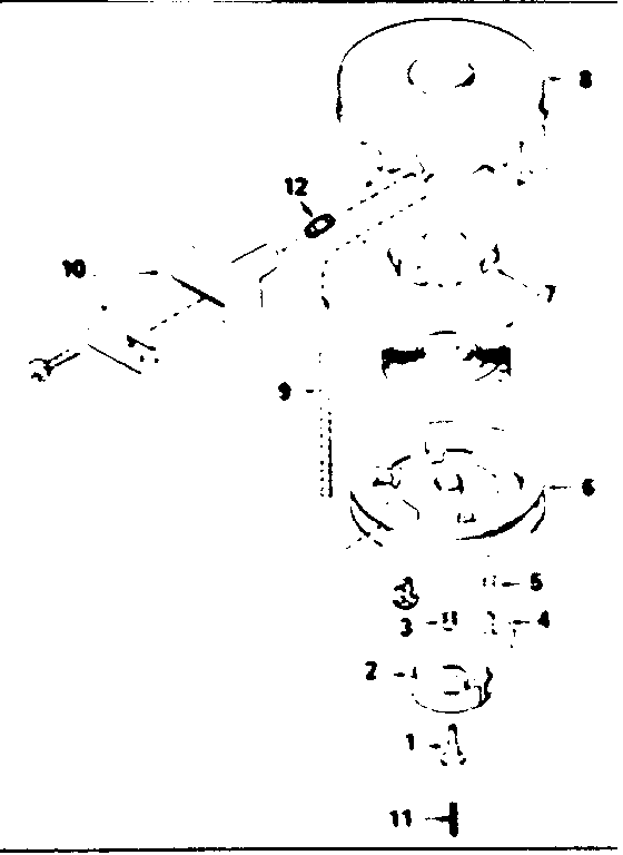 Rewind Starter Diagram and Parts List for 143751052  Craftsman Engine