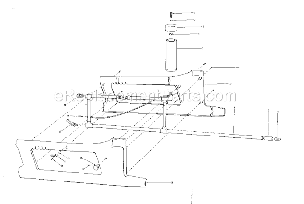 Replacement Parts Diagram and Parts List for 534162020  Craftsman Pressure Washer