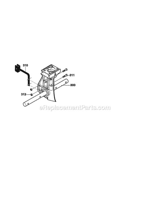 Page B Diagram and Parts List for 536292510  Craftsman Cultivator