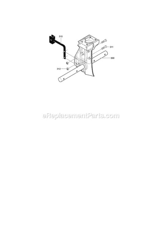 Page B Diagram and Parts List for 536292524  Craftsman Cultivator