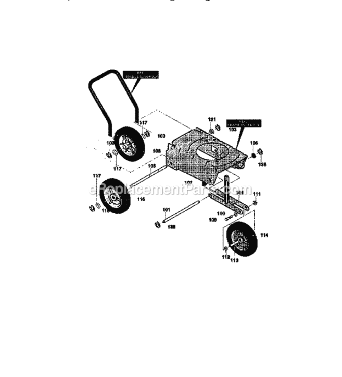 Page C Diagram and Parts List for 536772200  Craftsman Edger