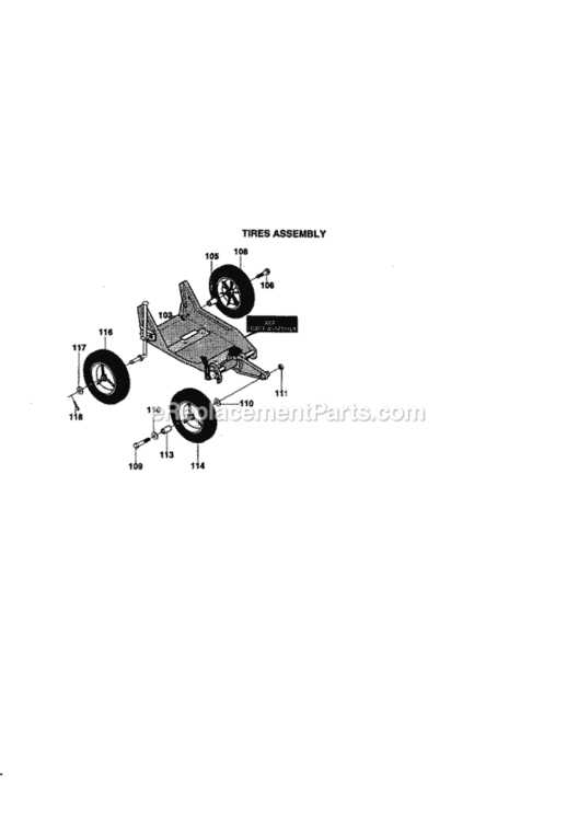 Page B Diagram and Parts List for 536772300  Craftsman Edger