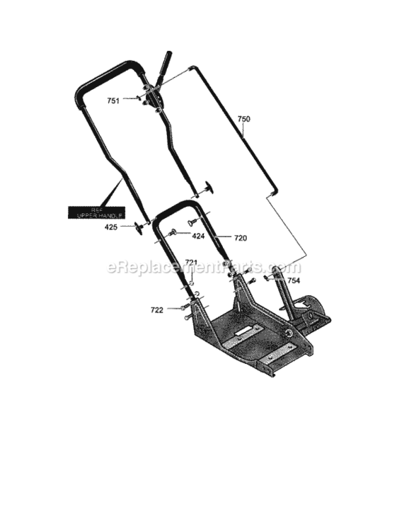 Page F Diagram and Parts List for 536772301  Craftsman Edger