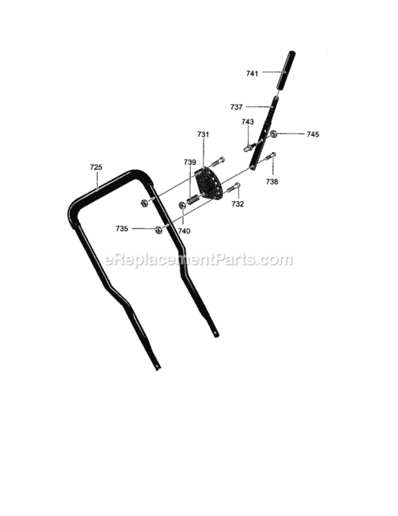 Page G Diagram and Parts List for 536772301  Craftsman Edger