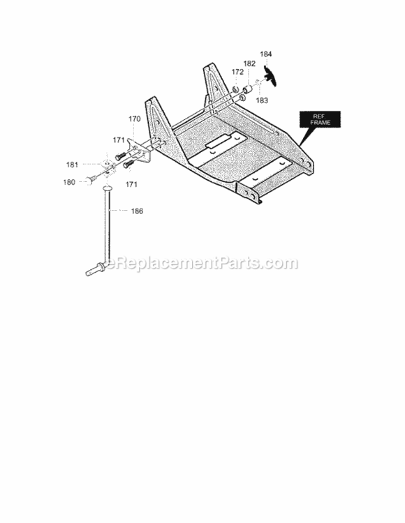 Page C Diagram and Parts List for 536772340  Craftsman Edger