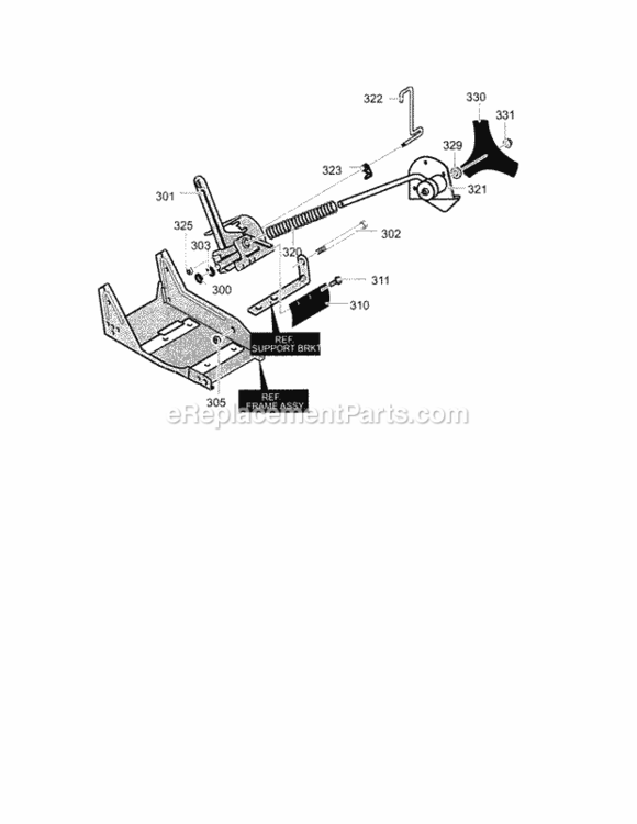 Page D Diagram and Parts List for 536772340  Craftsman Edger