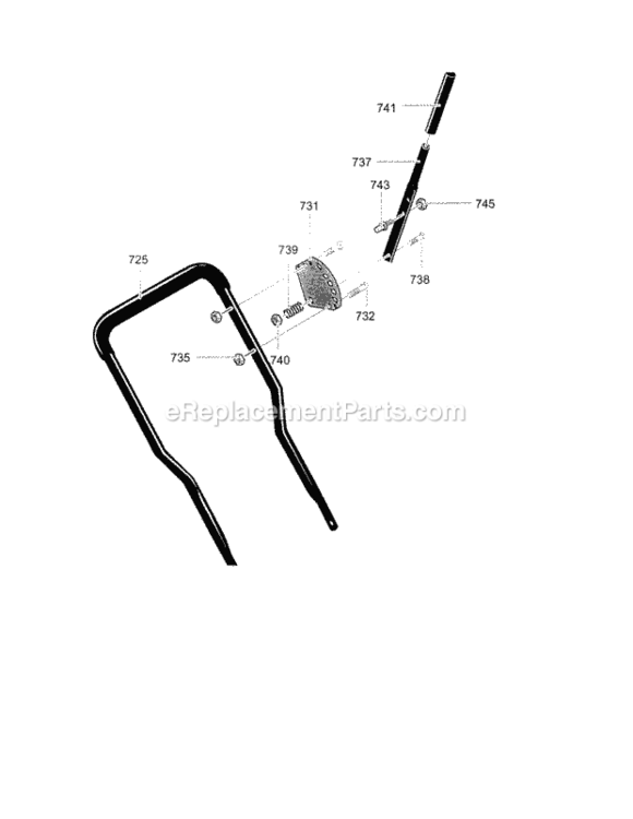 Page F Diagram and Parts List for 536772341  Craftsman Edger