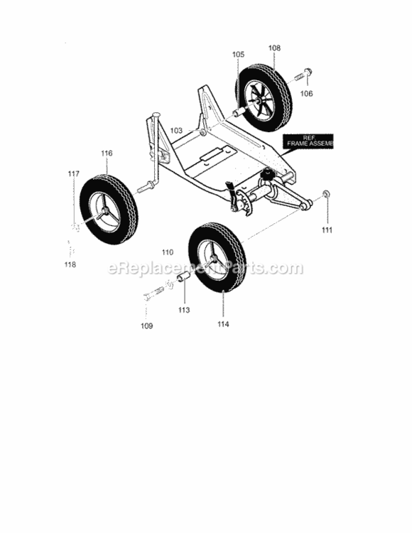 Page G Diagram and Parts List for 536772341  Craftsman Edger