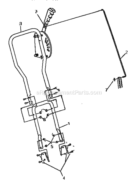 Page F Diagram and Parts List for 536787541  Craftsman Edger