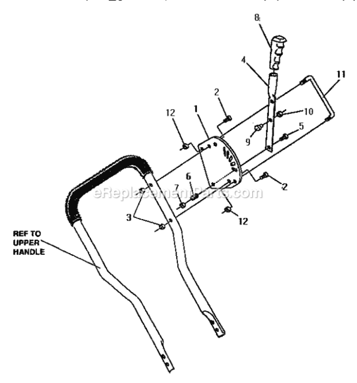 Page G Diagram and Parts List for 536787541  Craftsman Edger