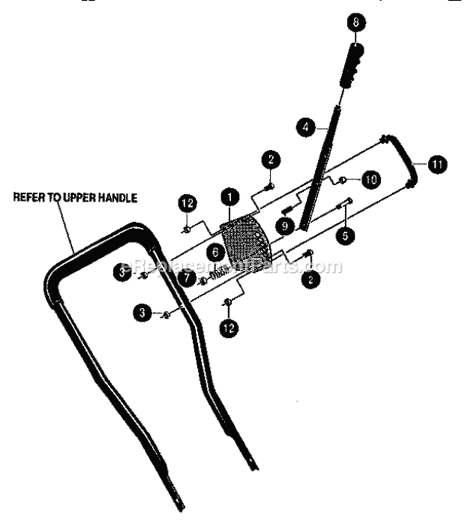 Page I Diagram and Parts List for 536787581  Craftsman Edger
