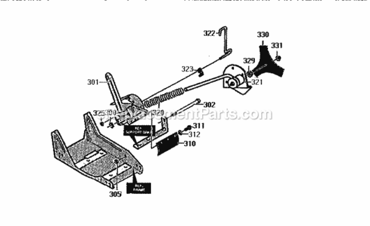 Page D Diagram and Parts List for 536797470  Craftsman Edger