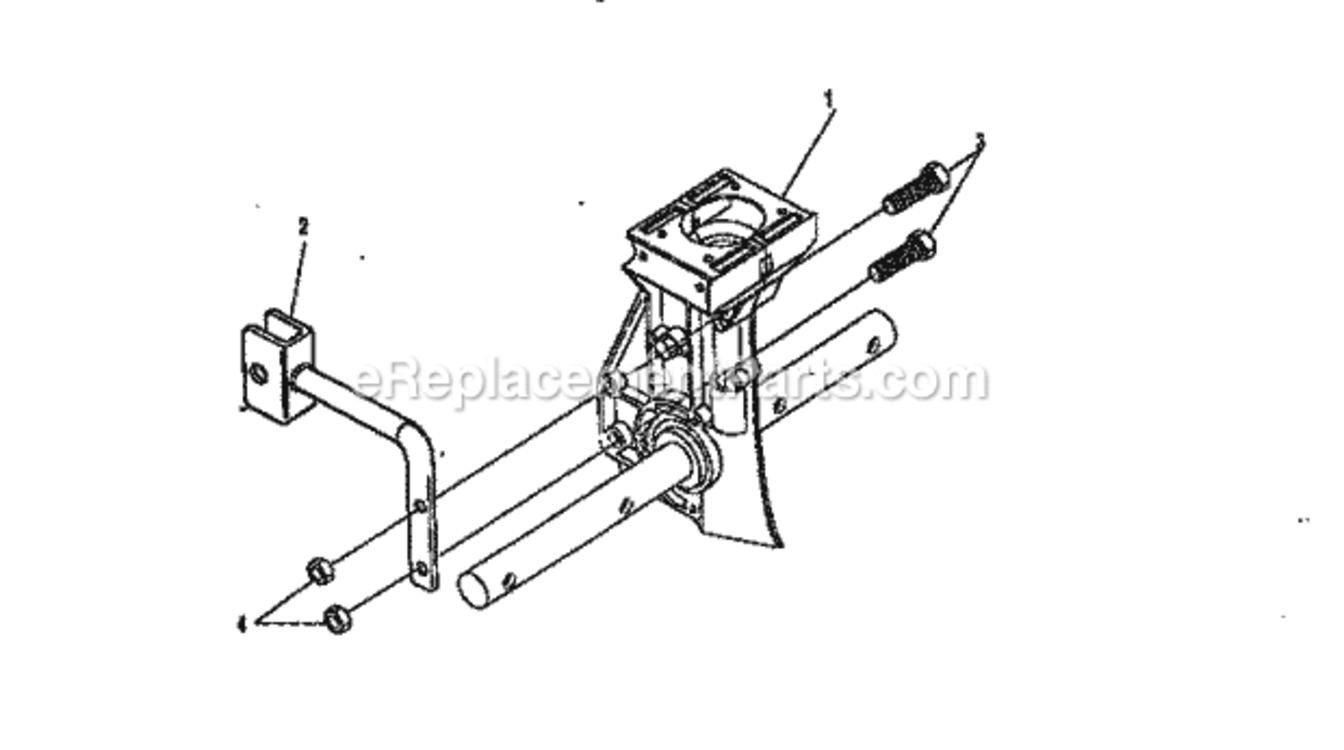 Page D Diagram and Parts List for 536797500  Craftsman Cultivator