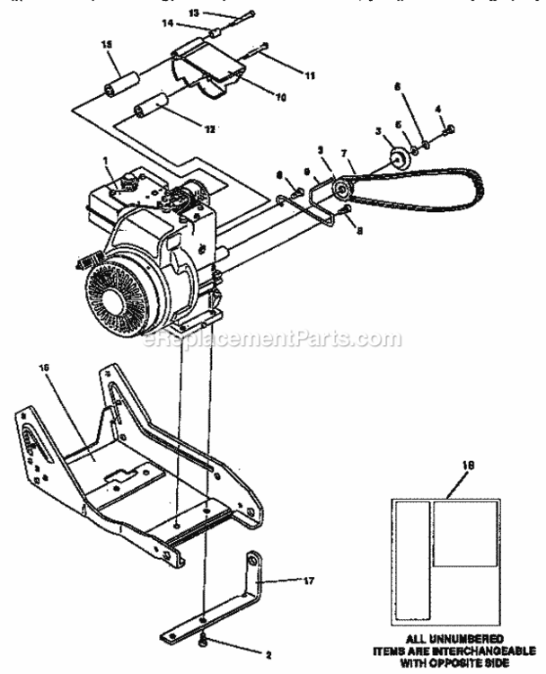Page A Diagram and Parts List for 536797540  Craftsman Edger