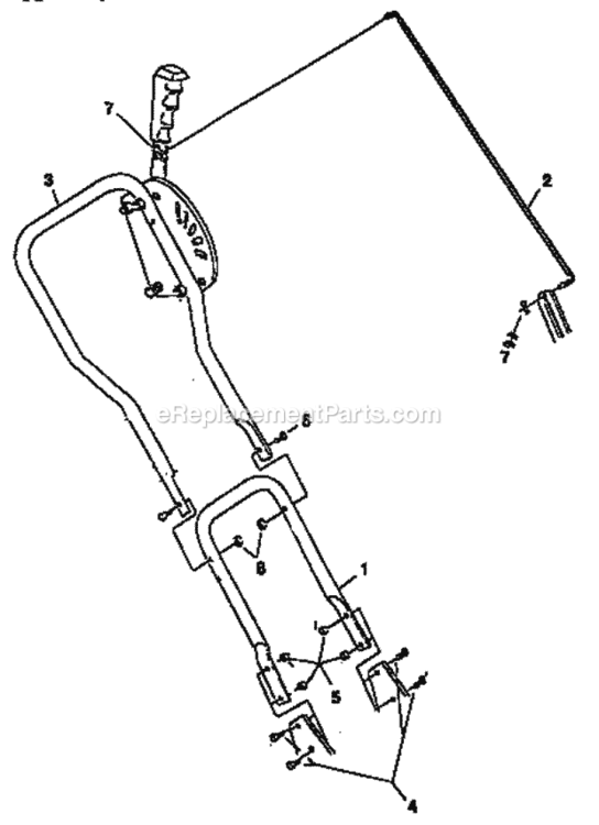 Page F Diagram and Parts List for 536797540  Craftsman Edger