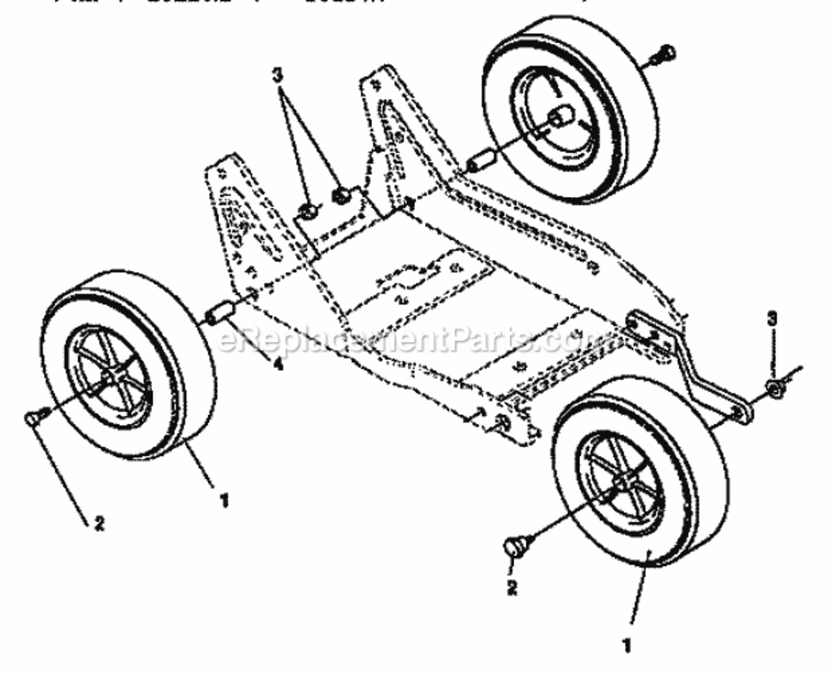 Page H Diagram and Parts List for 536797540  Craftsman Edger