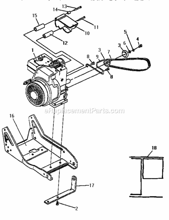 Page A Diagram and Parts List for 536797541  Craftsman Edger