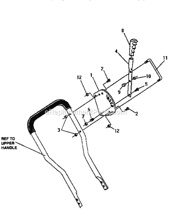 Page G Diagram and Parts List for 536797541  Craftsman Edger