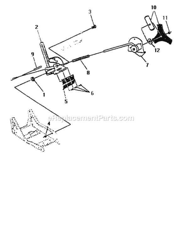 Page D Diagram and Parts List for 536797542  Craftsman Edger