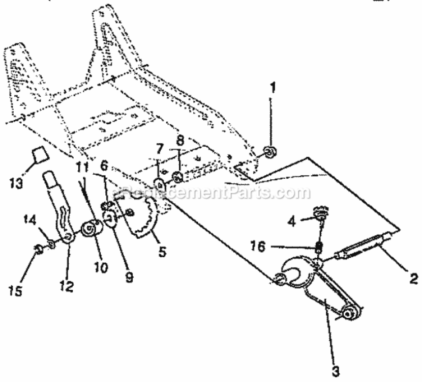 Page I Diagram and Parts List for 536797570  Craftsman Edger