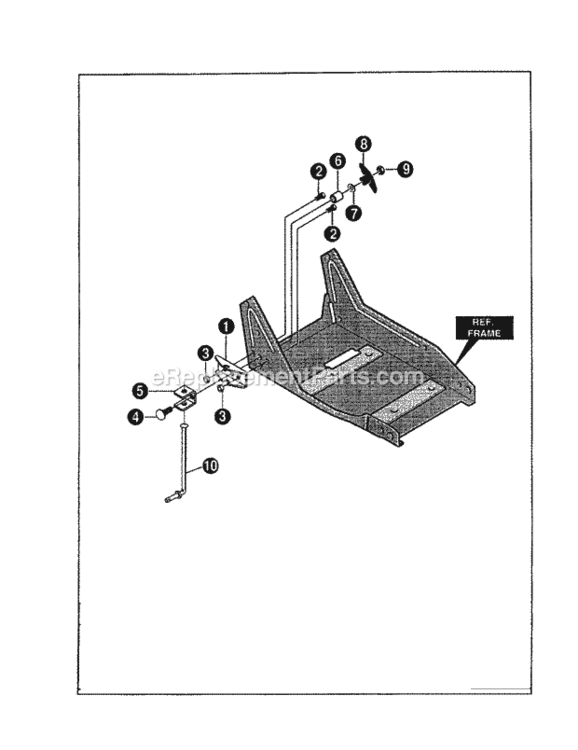 Page B Diagram and Parts List for 536797571  Craftsman Edger