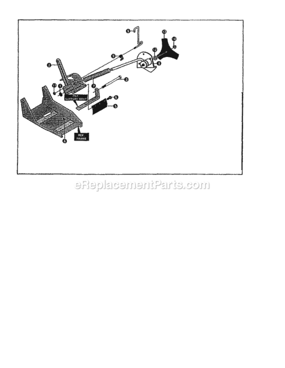 Page C Diagram and Parts List for 536797571  Craftsman Edger
