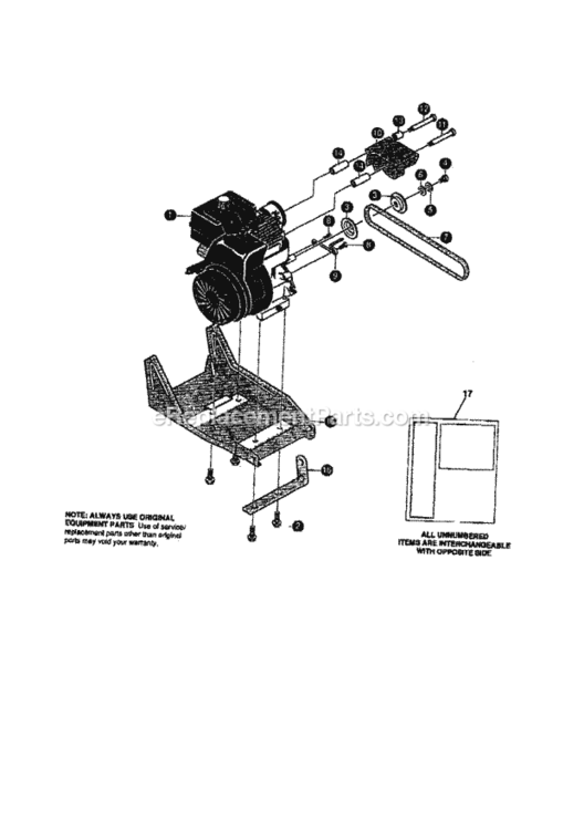 Page A Diagram and Parts List for 536797572  Craftsman Edger